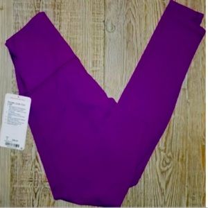 Purple lululemos leggings